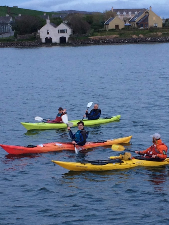 Kayaking in Dingle Harbor