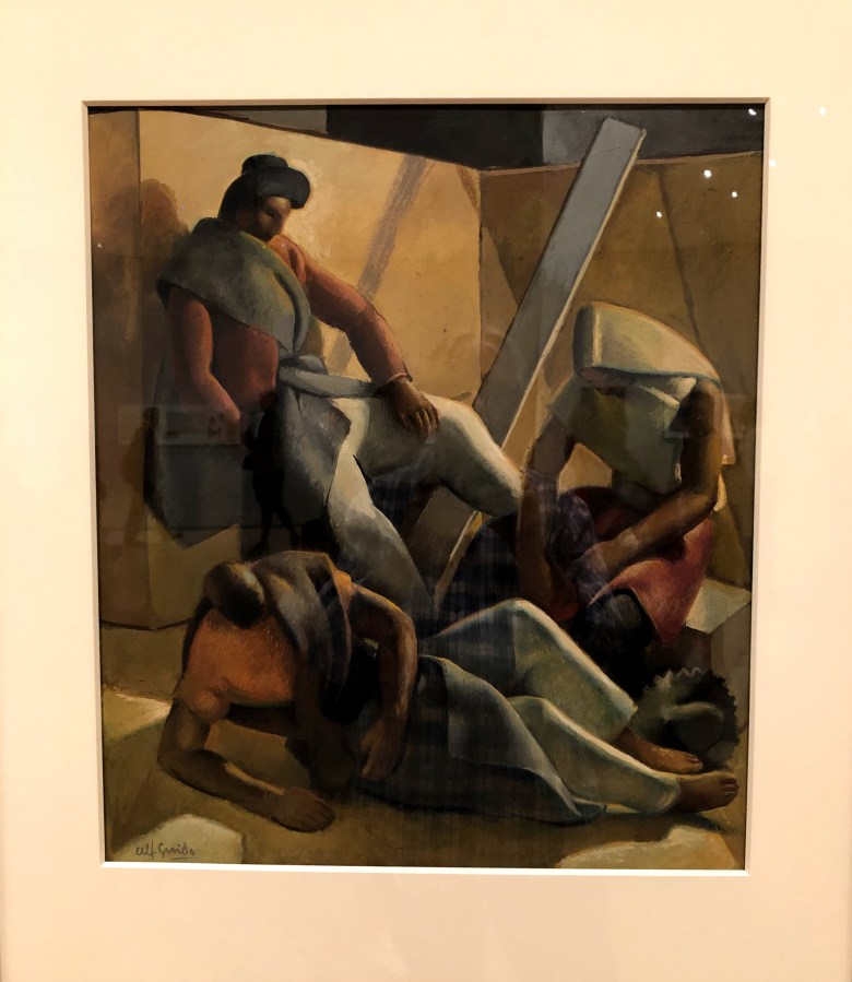 Stevedores Resting, Alfredo Guido, Argentina