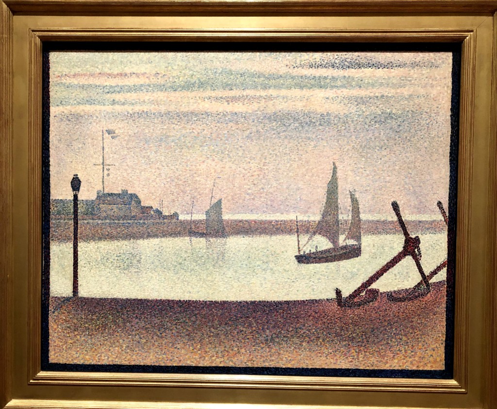 Seurat painting at MOMA