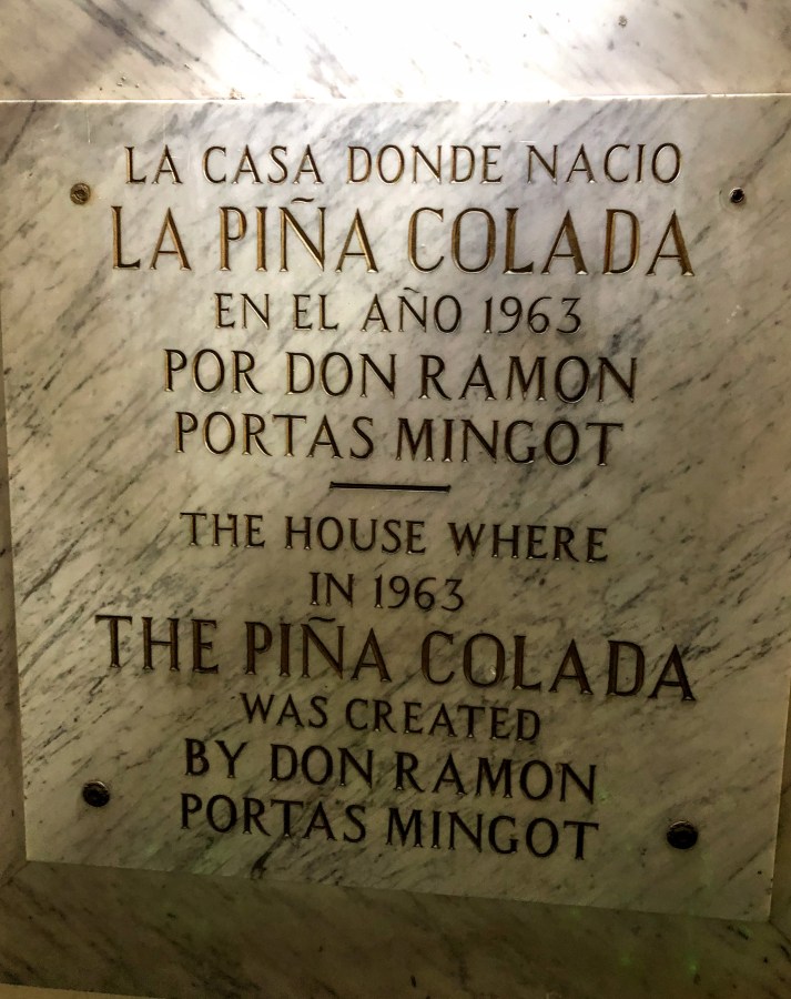 Home of the pina colada