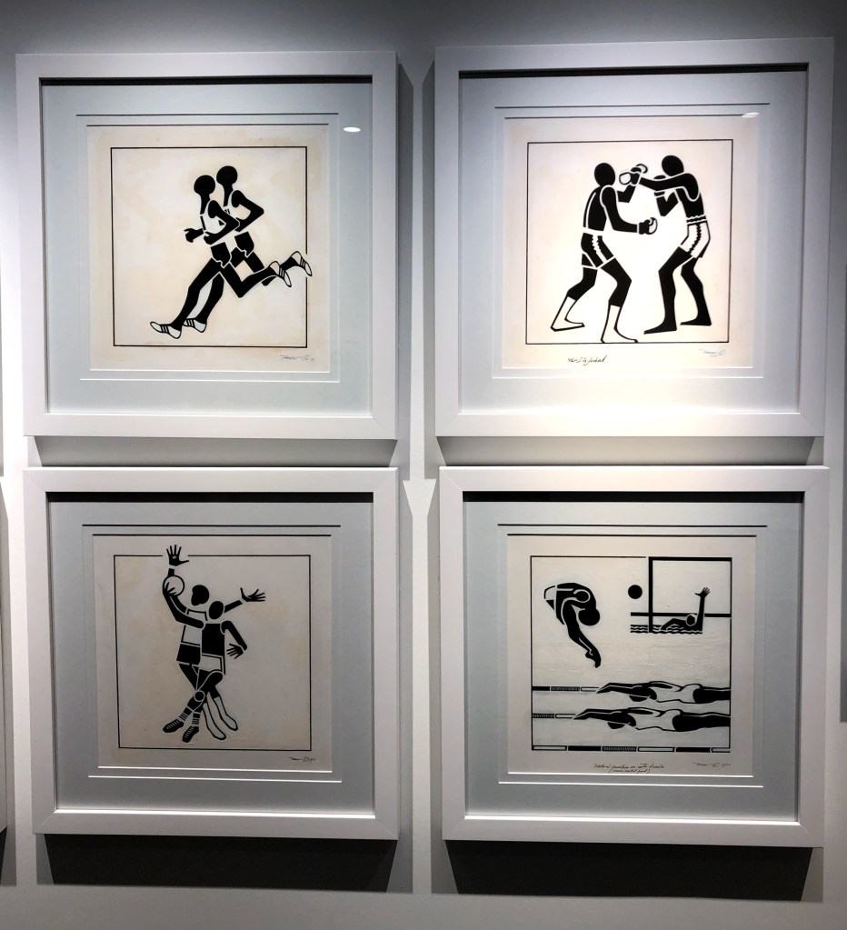 Preparatory Drawings for VIII Pan American Games, 1977