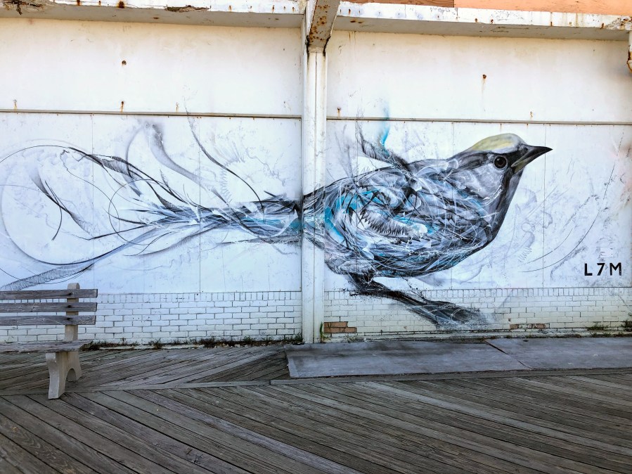 L7M boardwalk mural