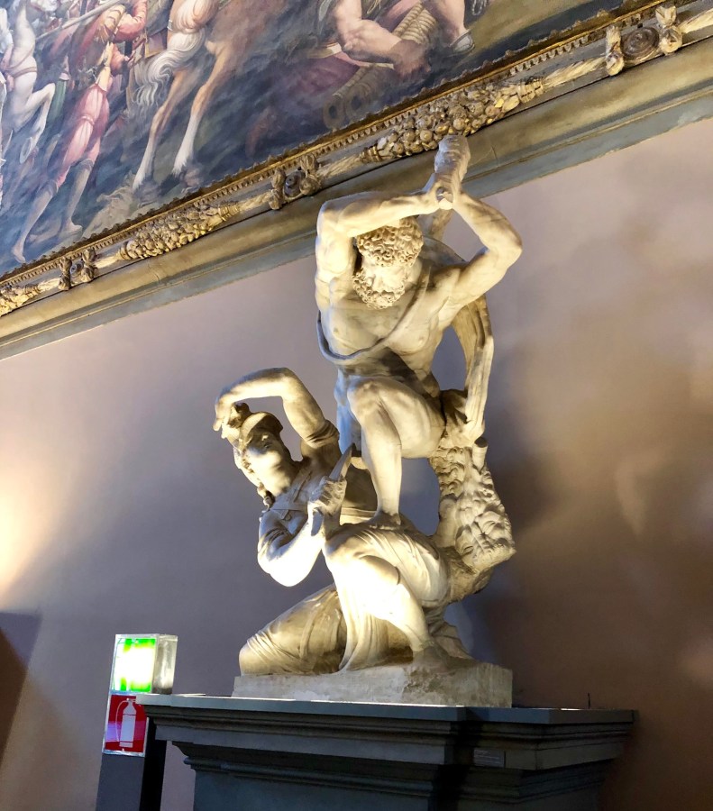 Salone dei Cinquecento statue