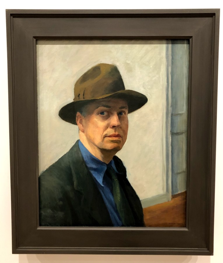 Self Portrait, Edward Hopper