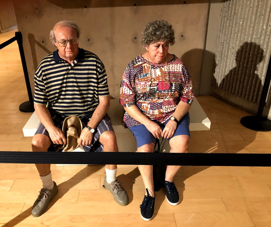Old Couple on a Bench, Duane Hanson