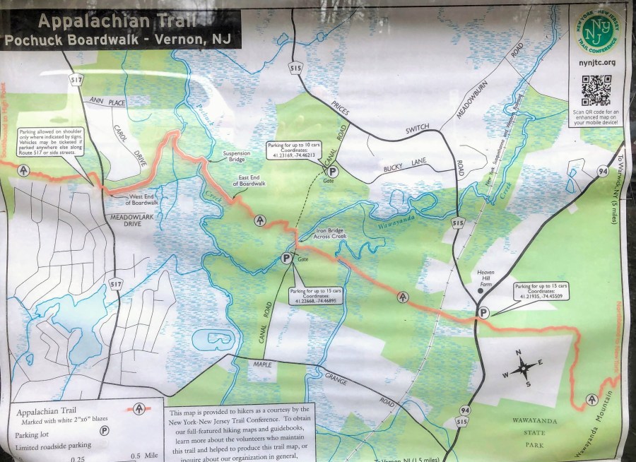 Pochuck boardwalk map