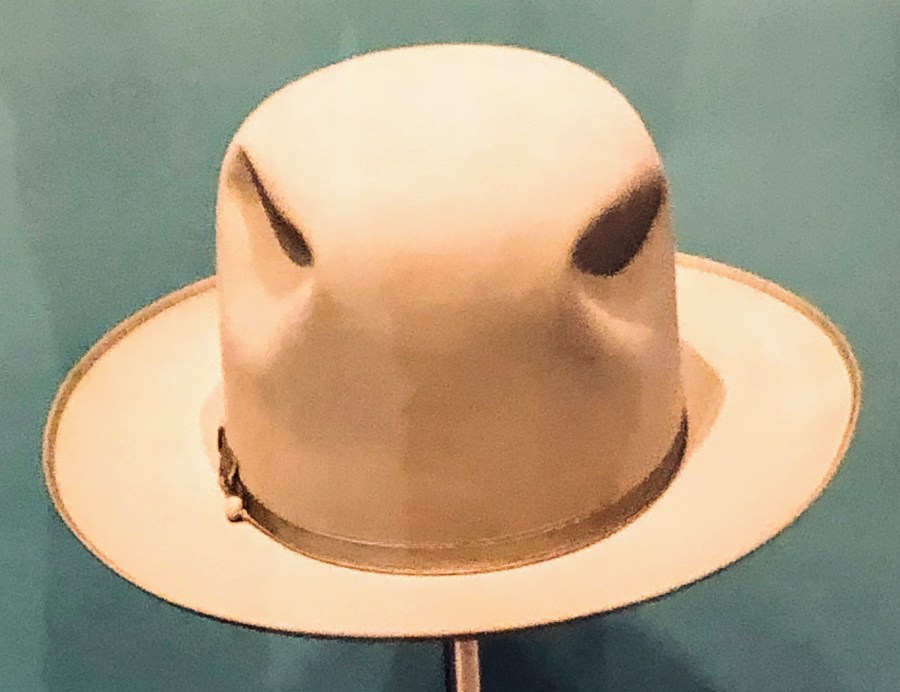 LBJ's hat