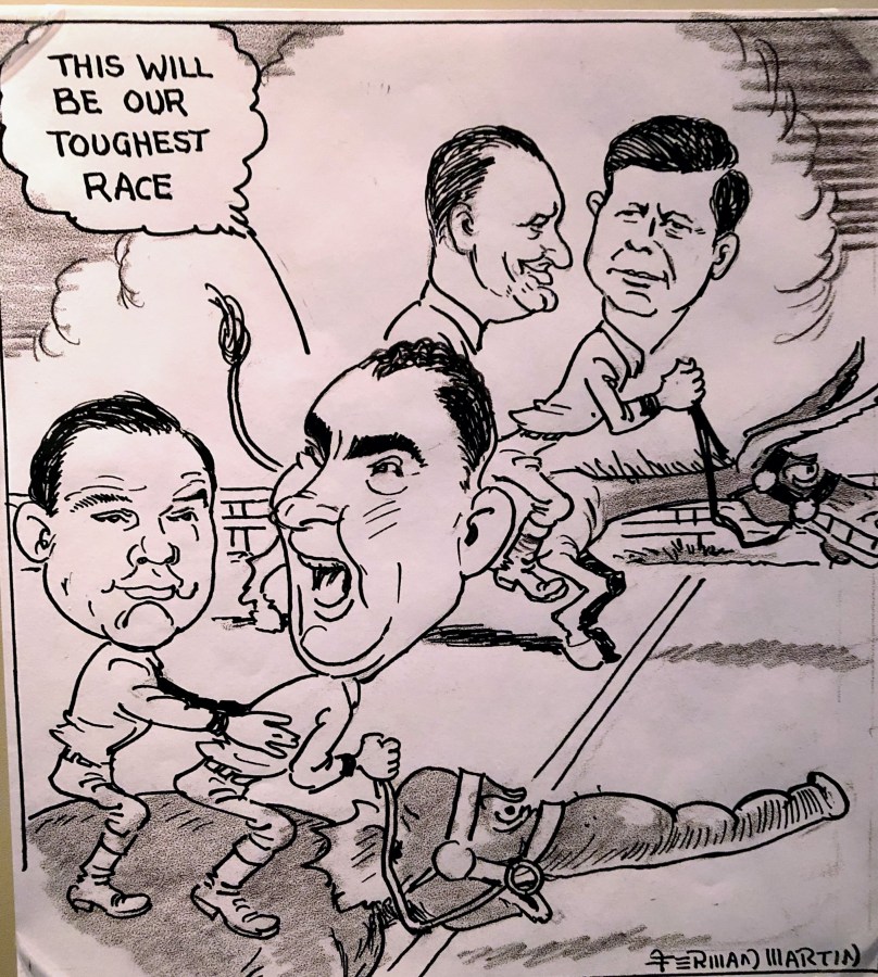 LBJ cartoon