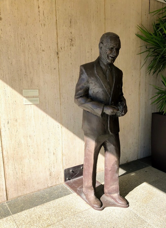 LBJ statue