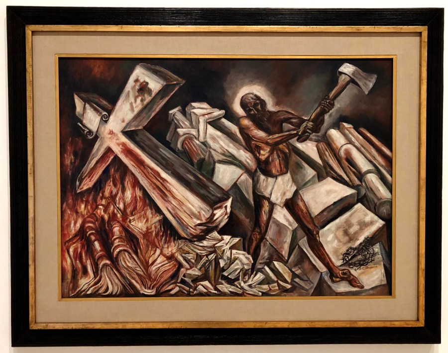 Christ Destroying His Cross