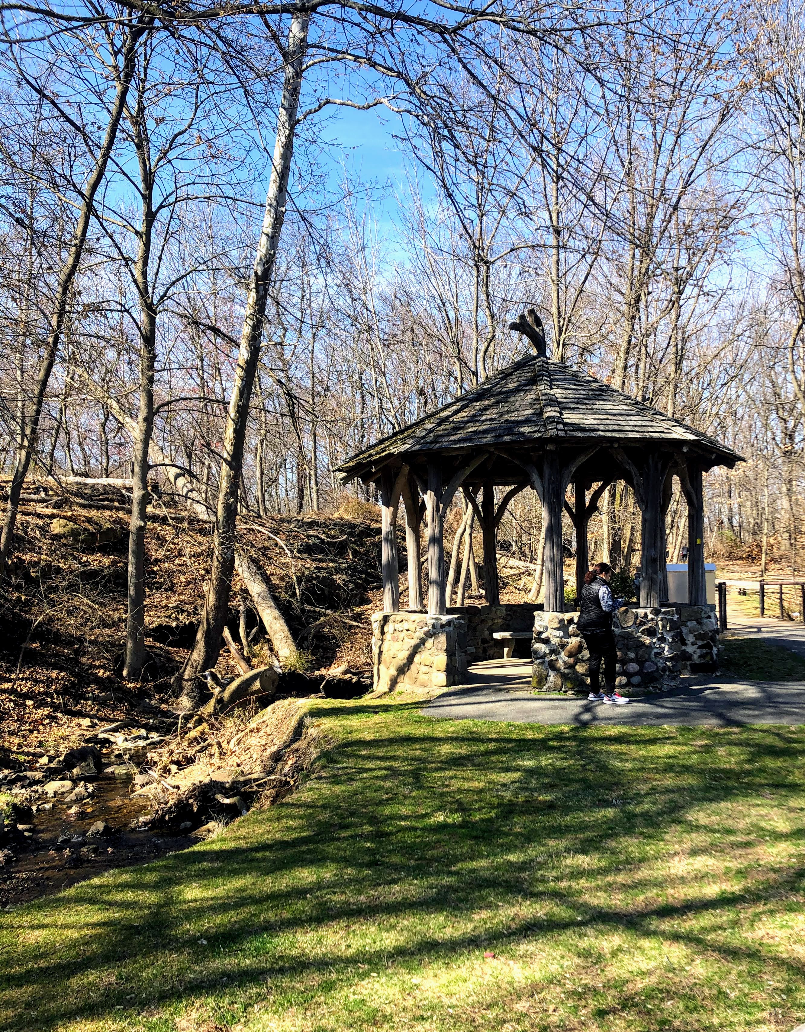 Garret Mountain gazebo