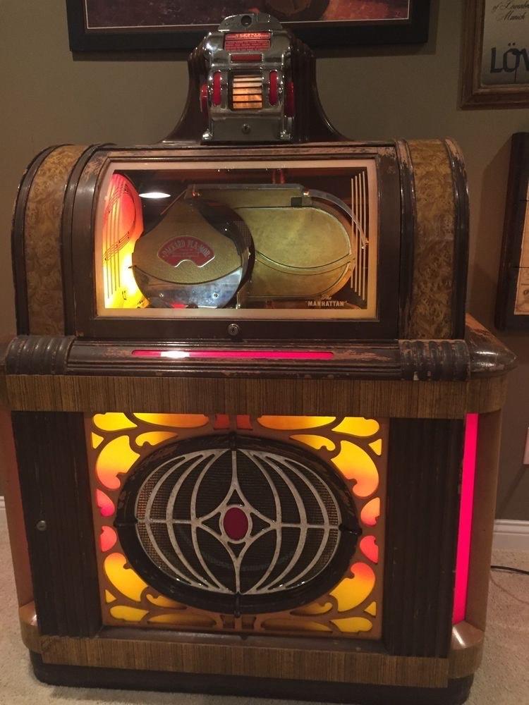 vintage jukebox