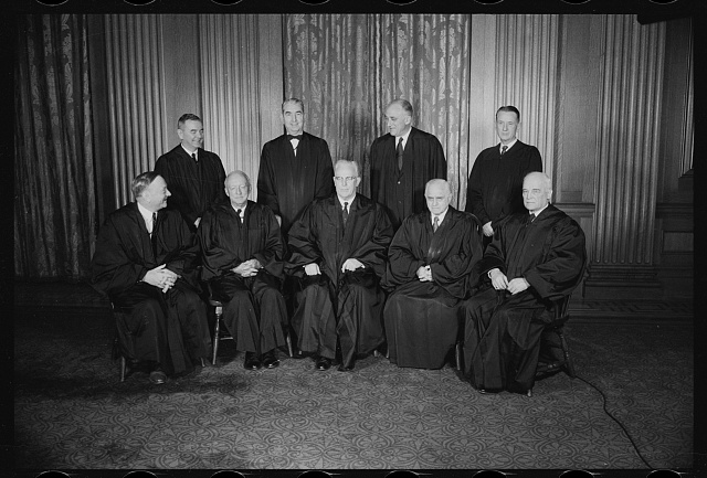 1957 Supreme Court justices