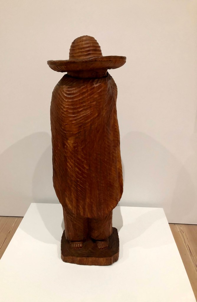 Man with Serape and Sombrero