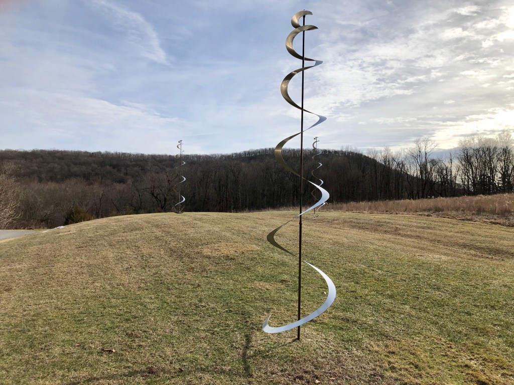 Three Spirals at Seligman Center