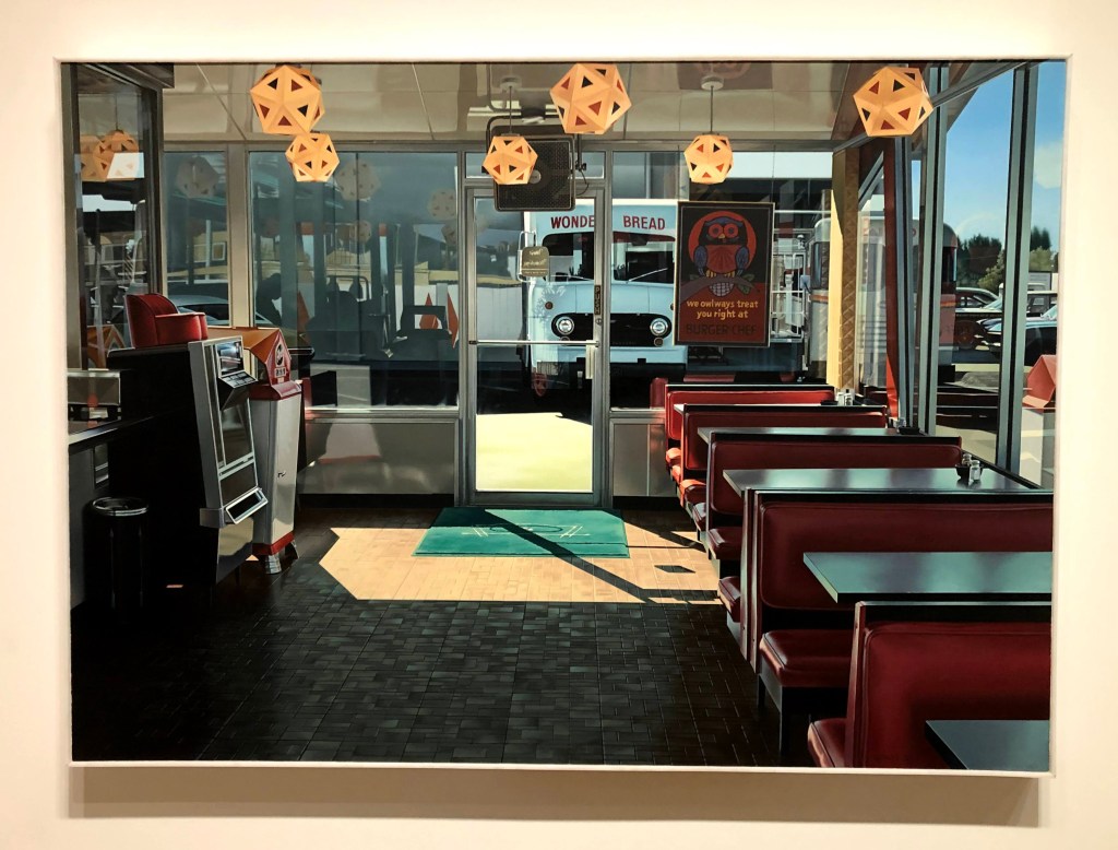 Burger Chef Interior, Ralph Goings