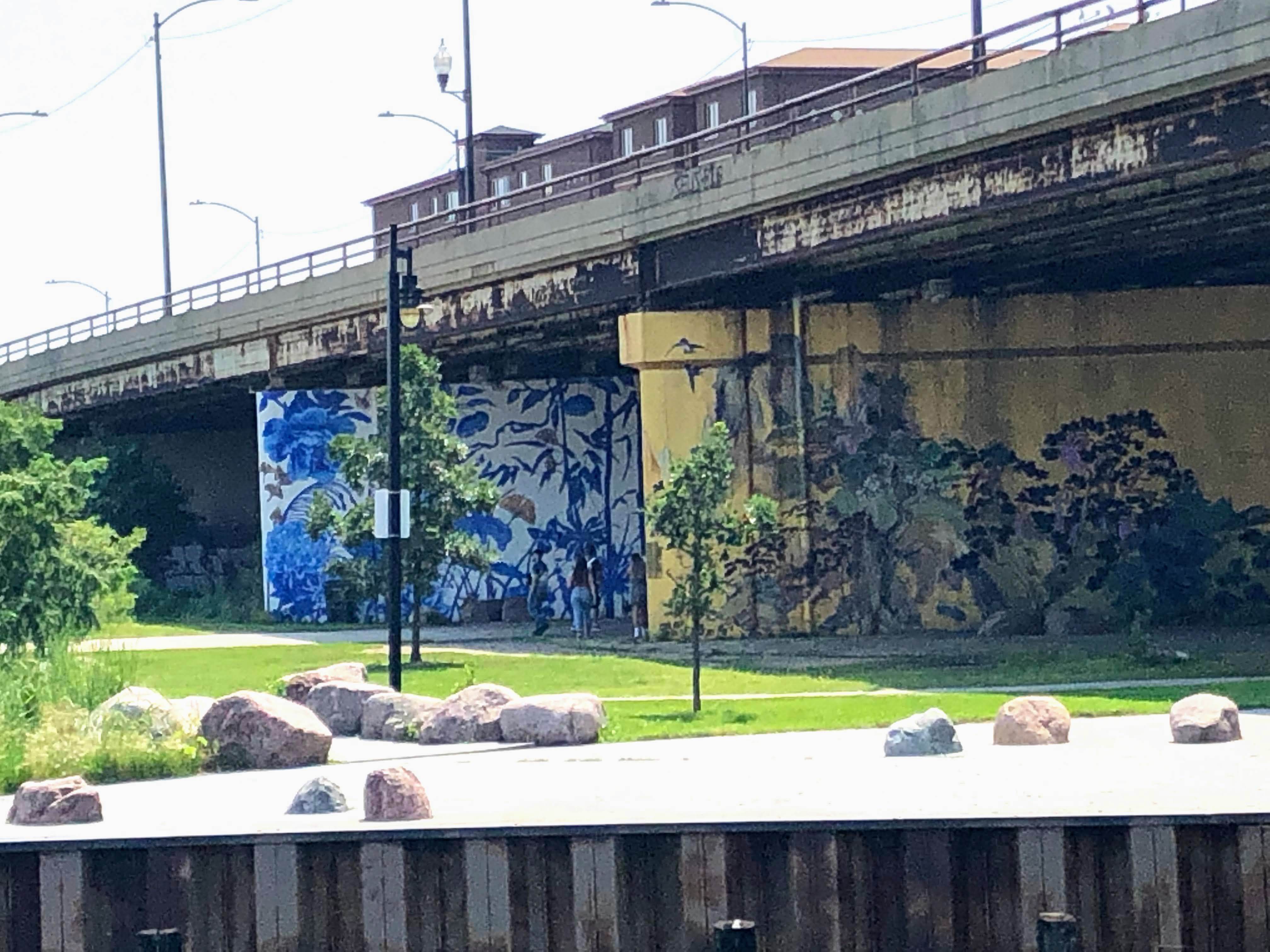 Ping Tom Memorial Park murals
