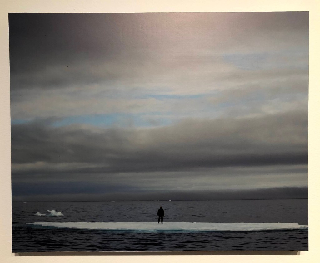 Artist on a Floating Iceberg