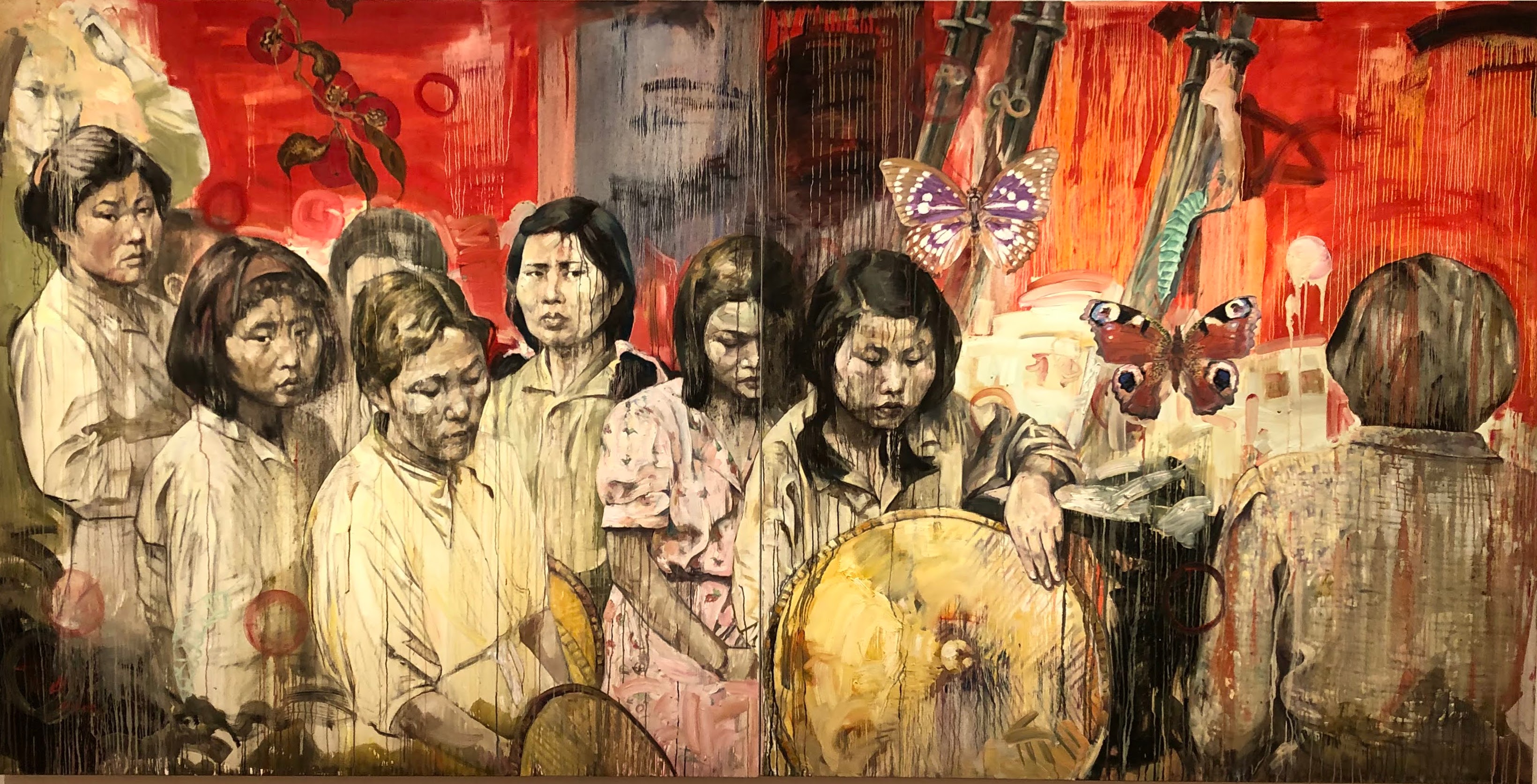 Strange Fruit: Comfort Women, by Hung Liu