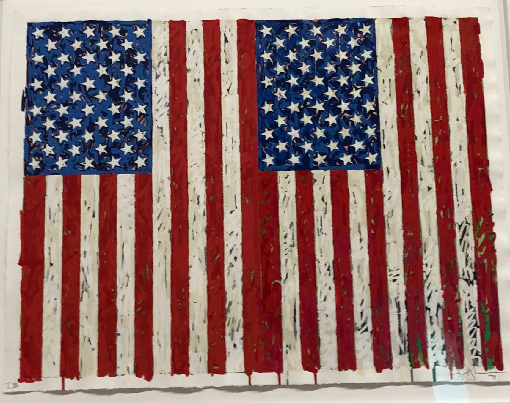 Two flags, Jasper Johns