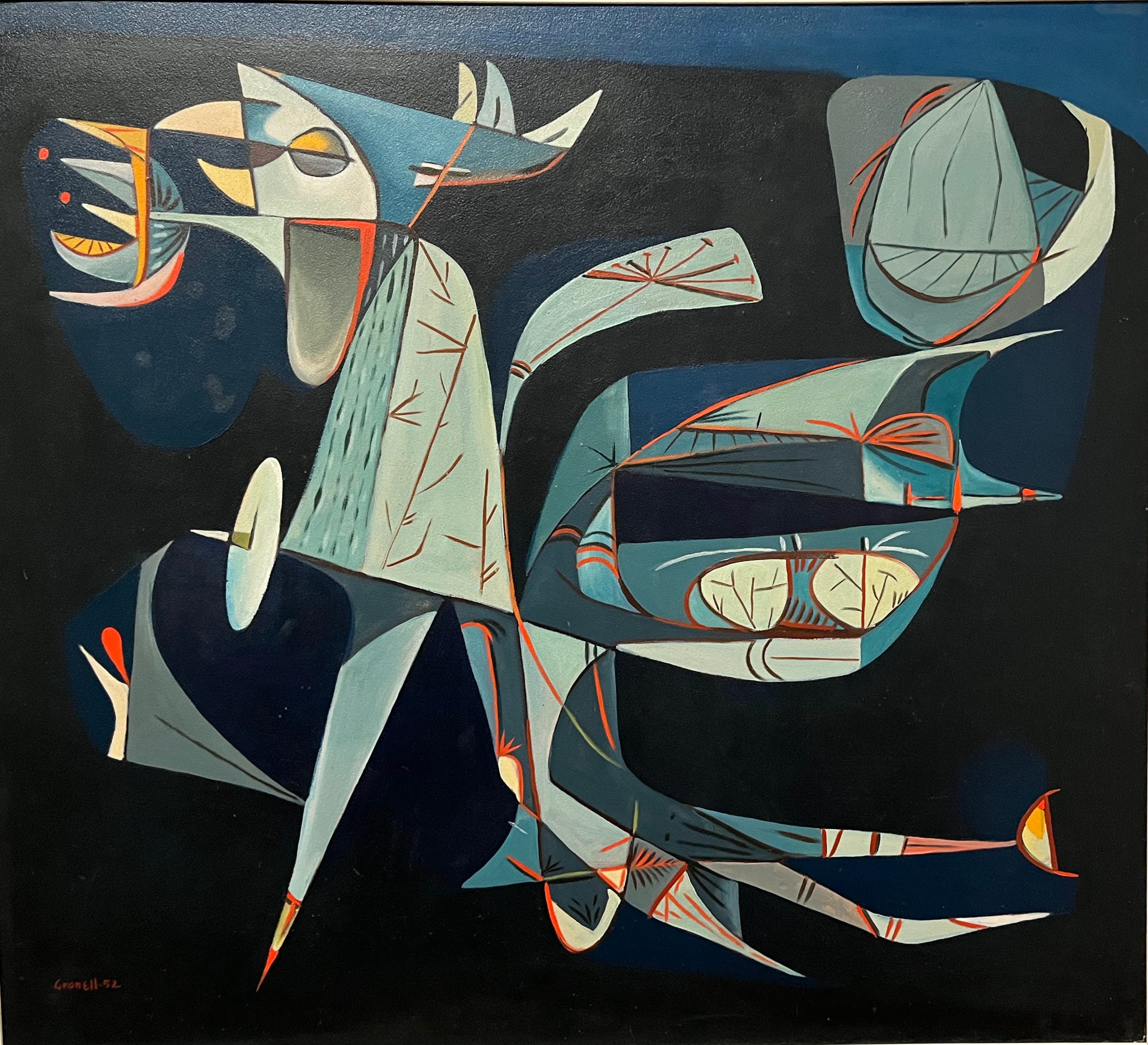 The Pi Bird's Night Flight, Eugenio Granell, Puerto Rico