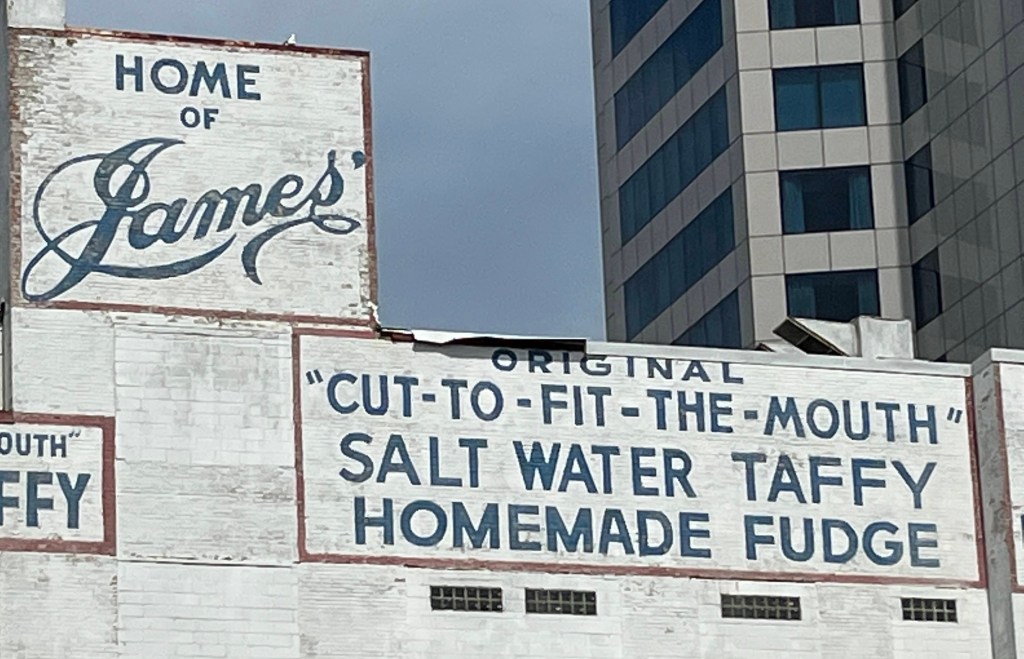 James salt water taffy