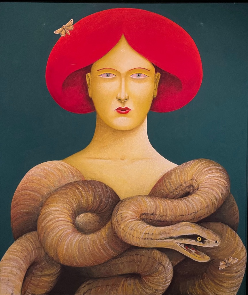 Portrait with Snakes, Nicholas Party