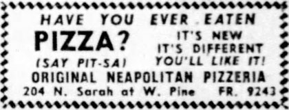 1946 ad in St. Louis Post Dispatch
