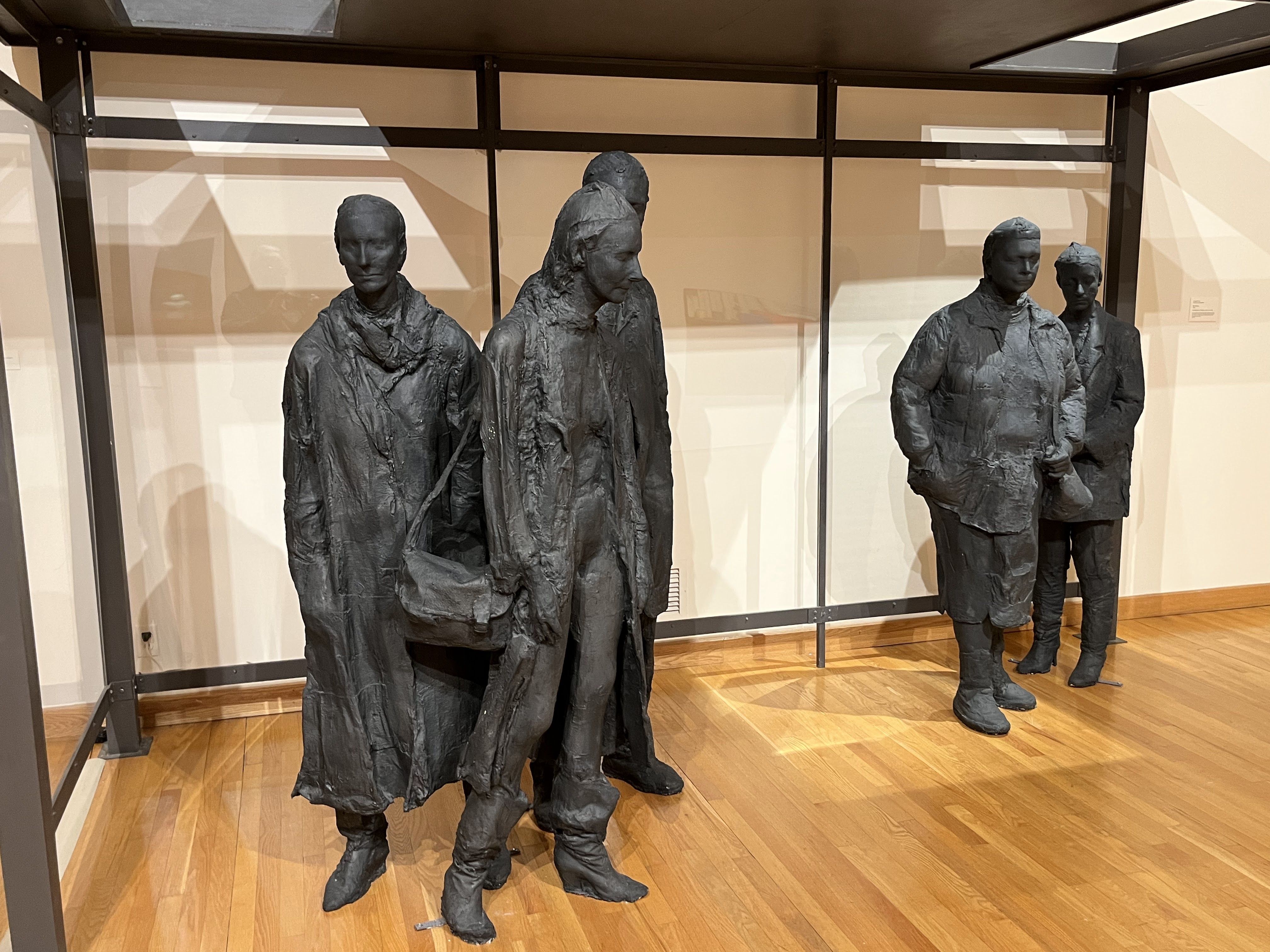 Bus Shelter, George Segal