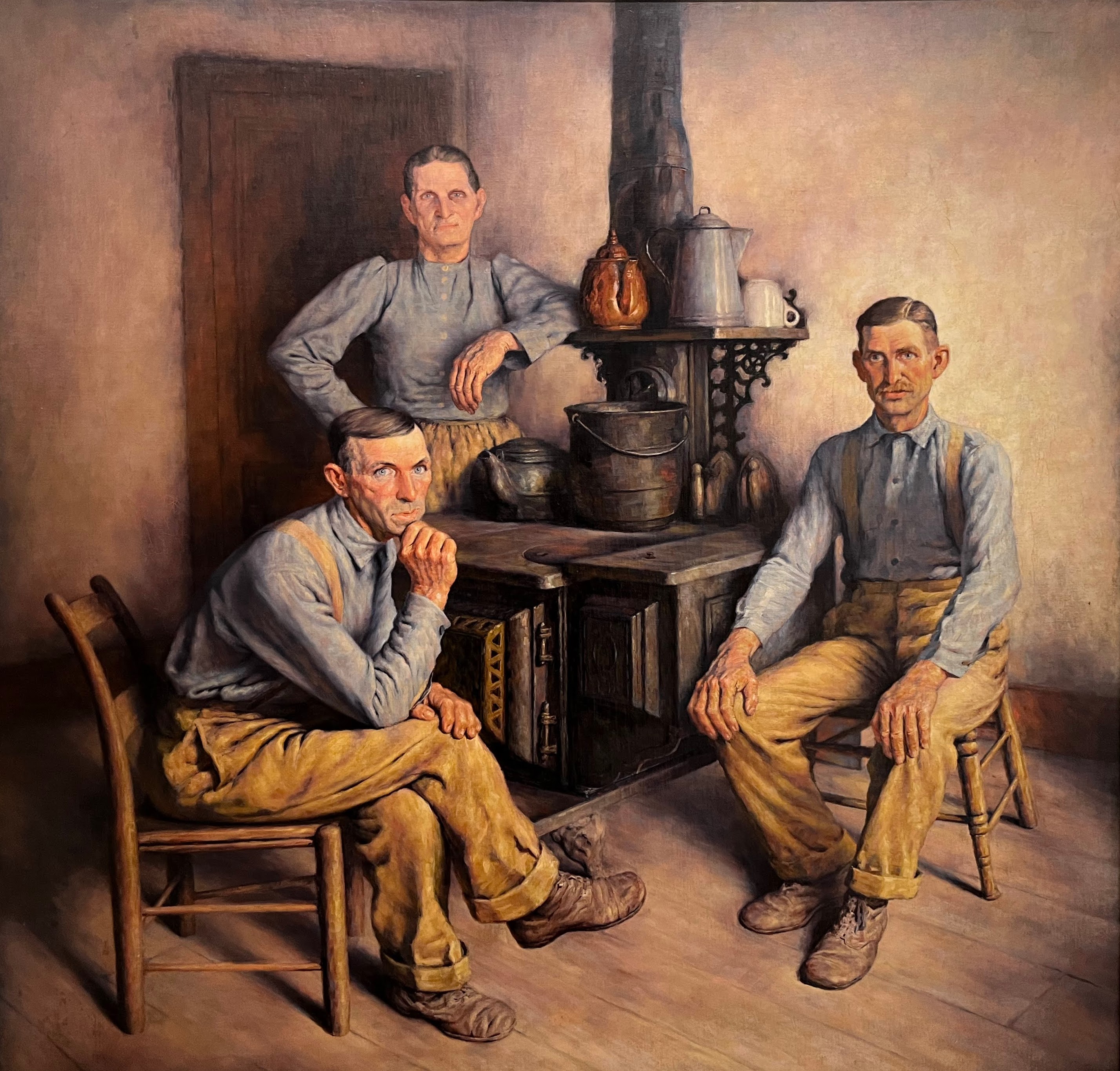 Emmet, George and Ella Marvin (The Marvin Family), James Chapin