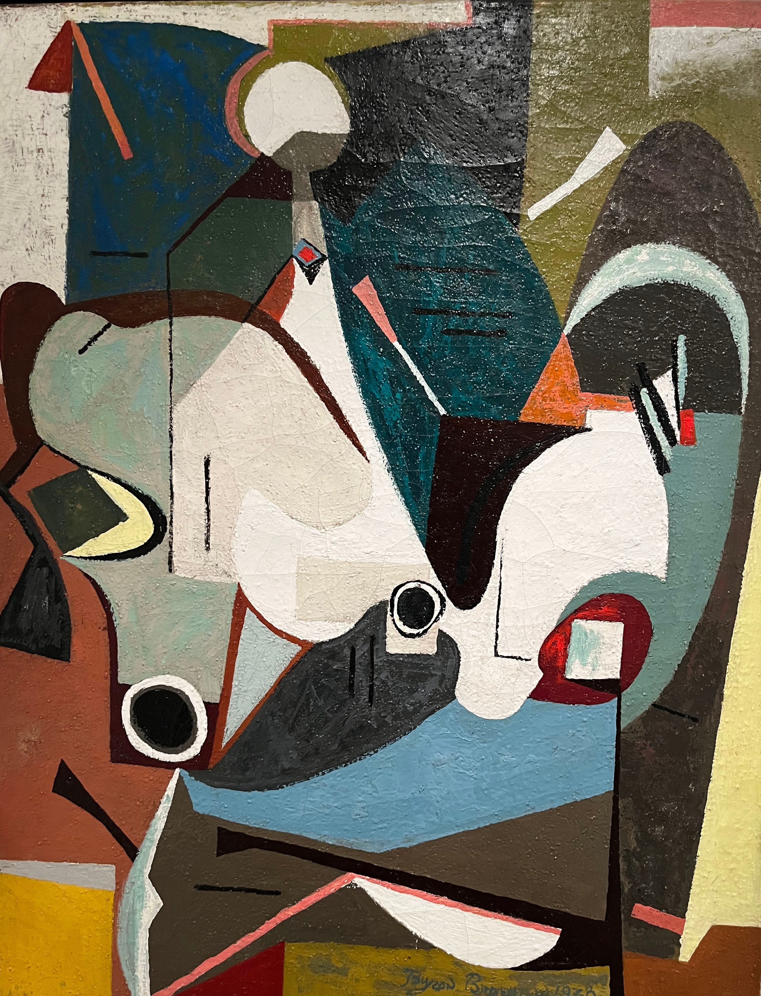 Arrangement, Byron Browne, 1938