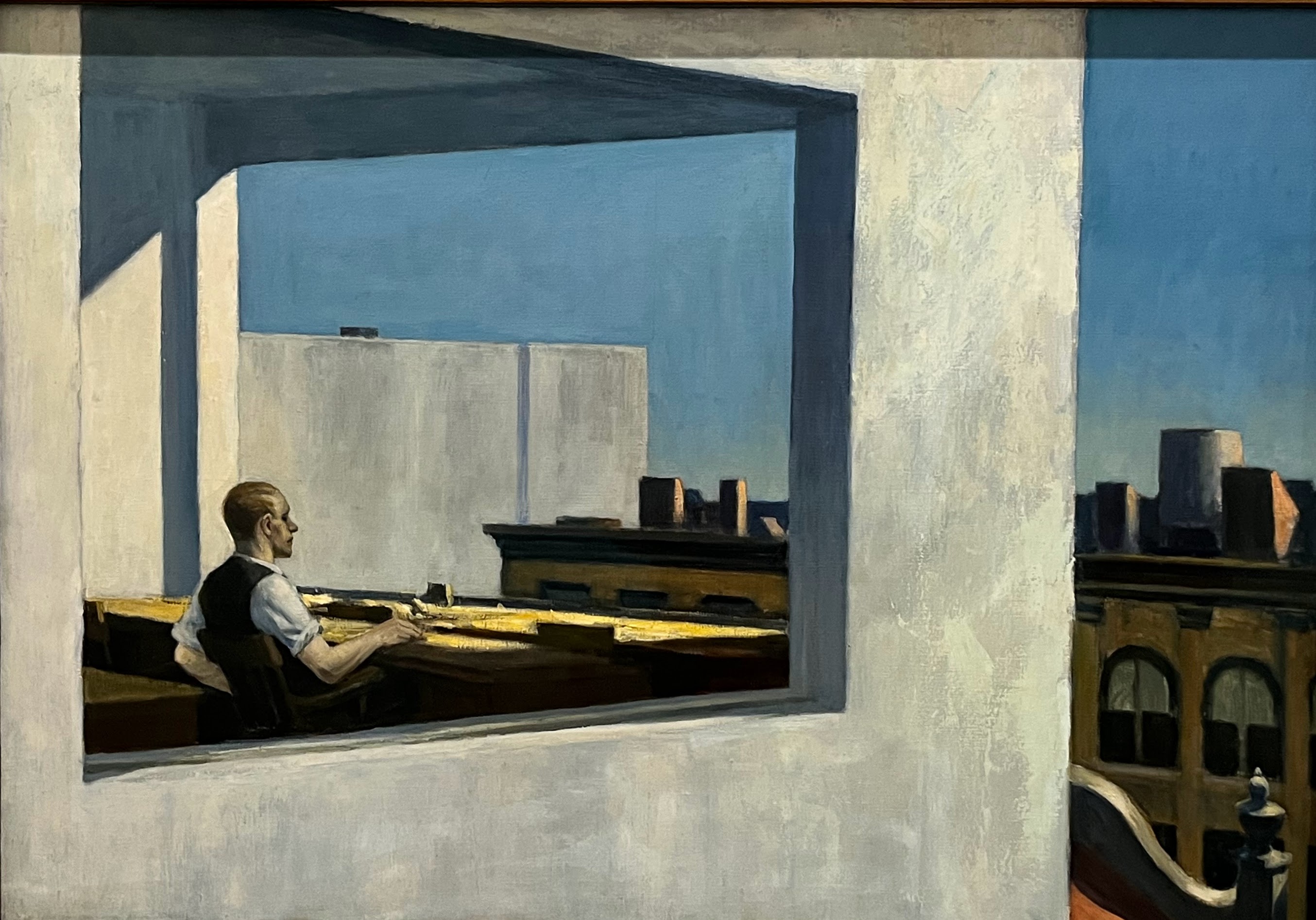 Office in a Small City, Edward Hopper
