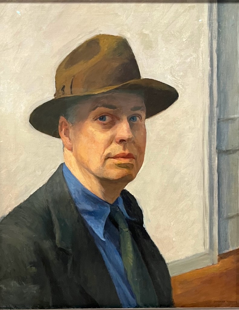 Hopper Self Portrait, 1925-1930