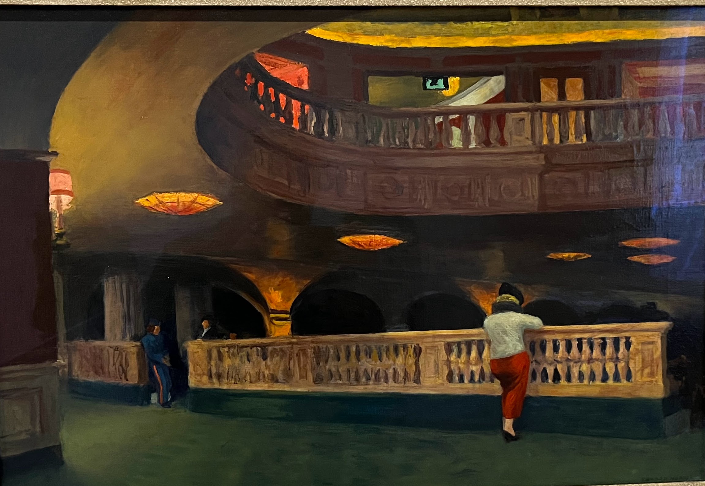 The Sheridan Theater, Edward Hopper