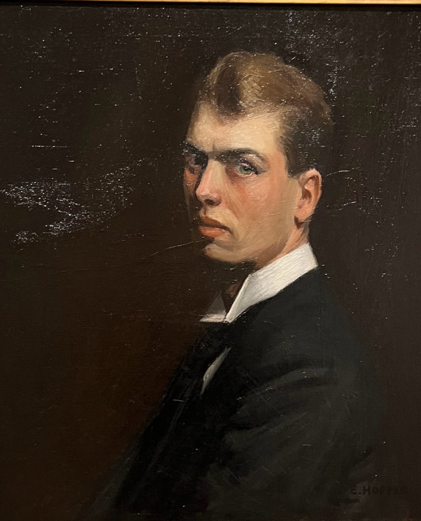 Hopper Self Portrait, 1903-1906