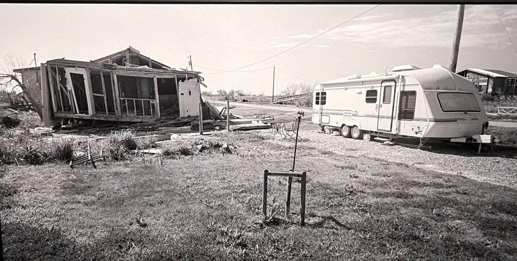 Camper, After Hurricane Ida,Isle de Jean Charles, Louisiana, Daniel Kariko