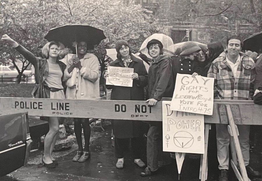 Gay Right Activists 1973