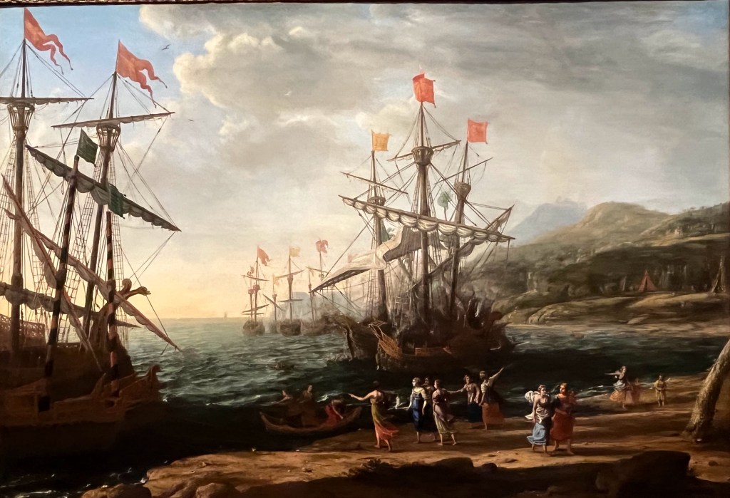 The Trojan Women Setting Fire to Their Fleet