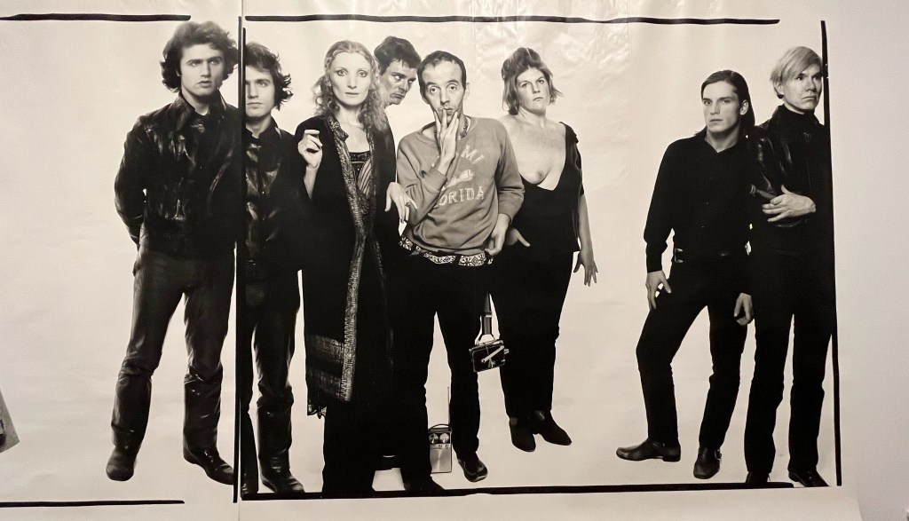 Andy Warhol and members of the Factory