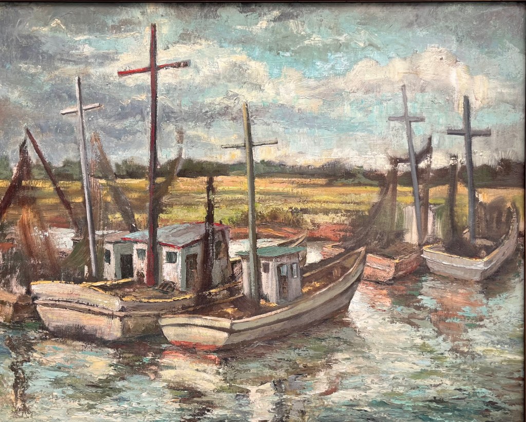 Shrimp Boats, Augusta Denk Oelschig
