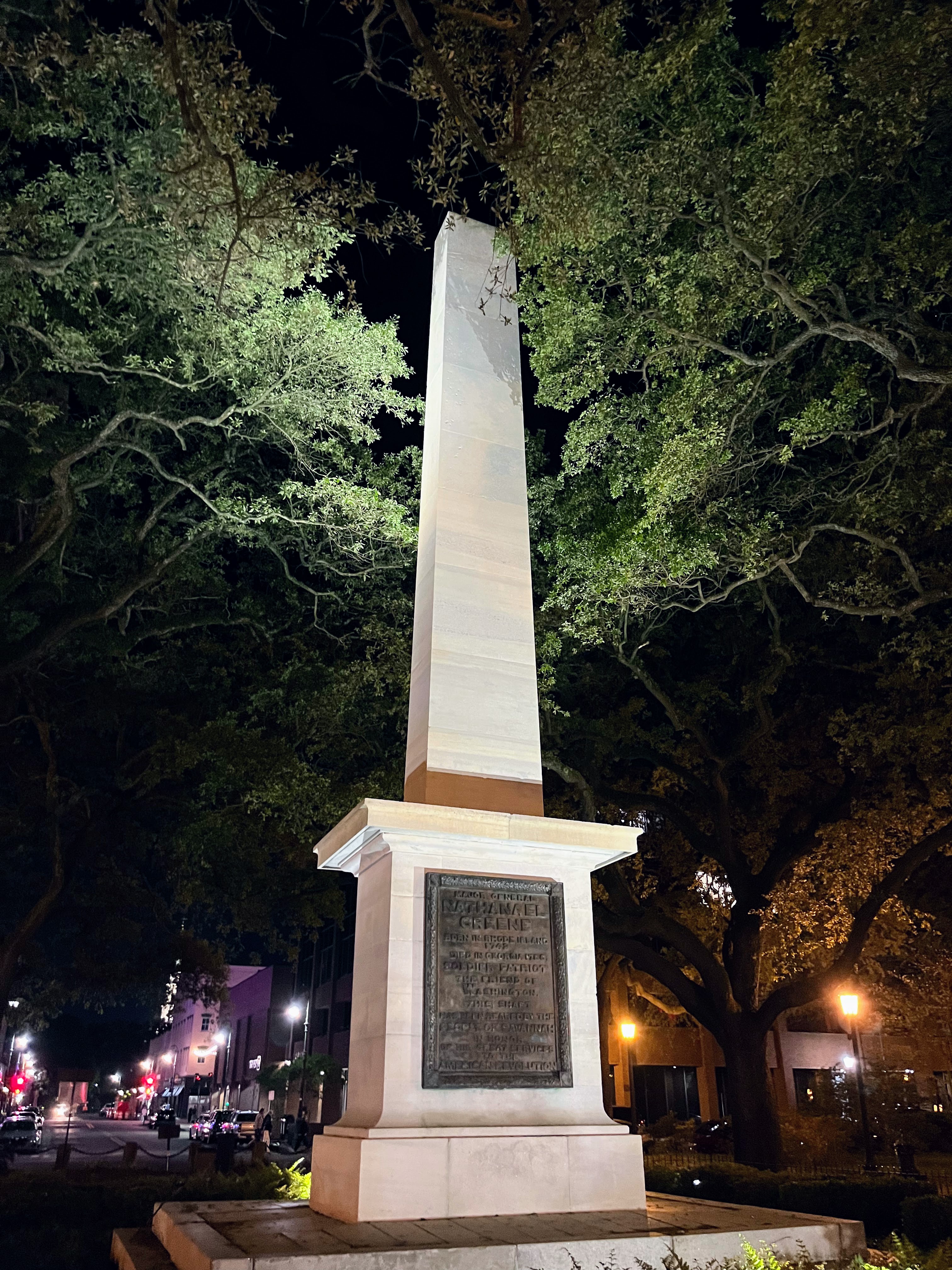 Nathaneal Greene monument