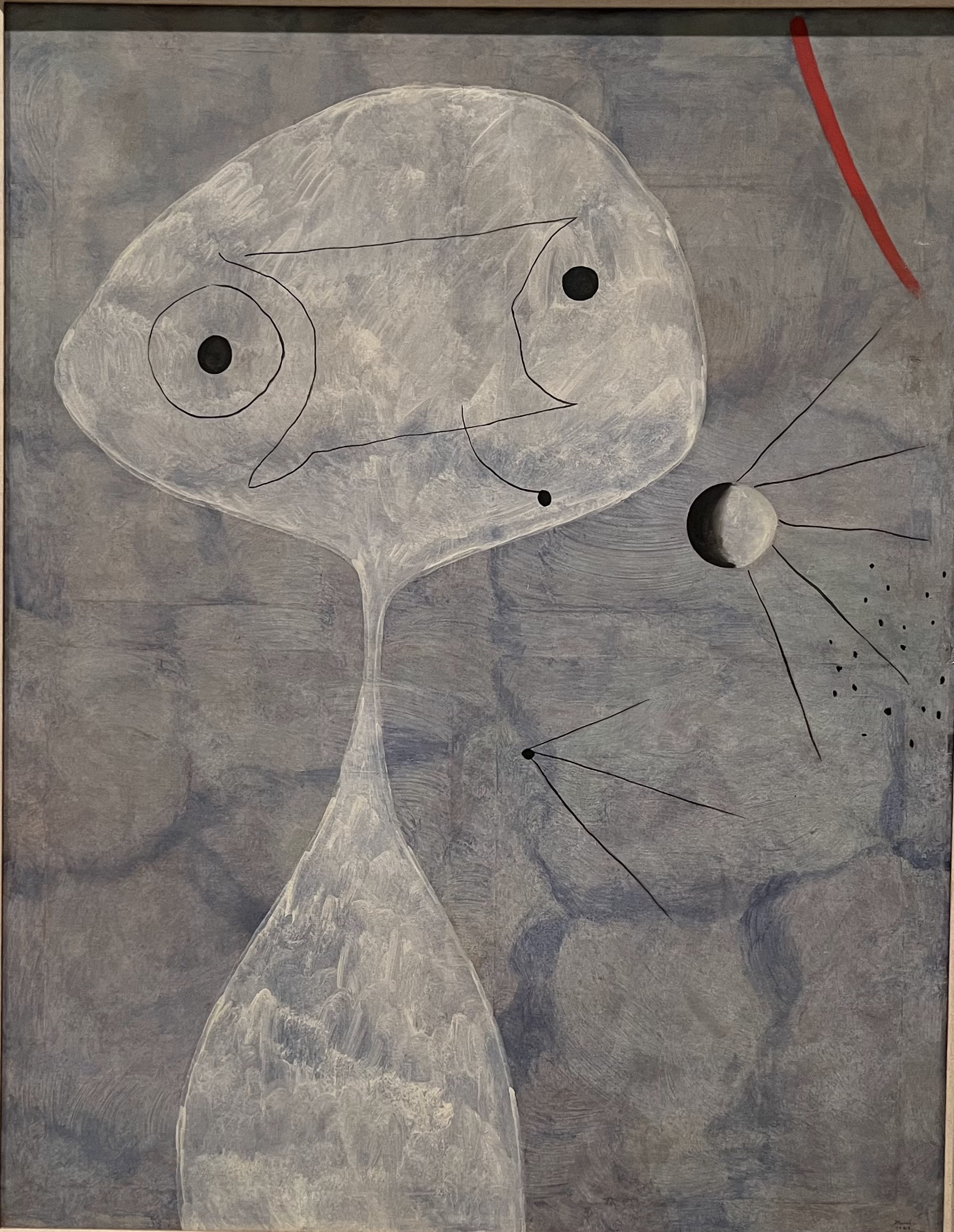 Painting (Man with a Pipe), Joan Miro