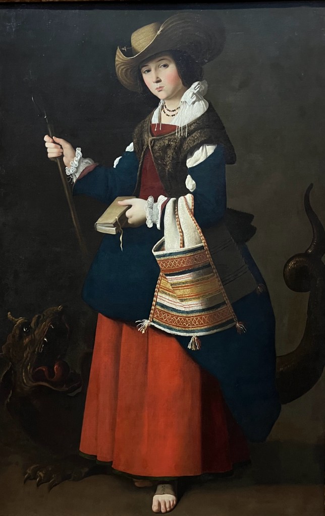Saint Margaret of Antioch, Francisco de Zurbaran