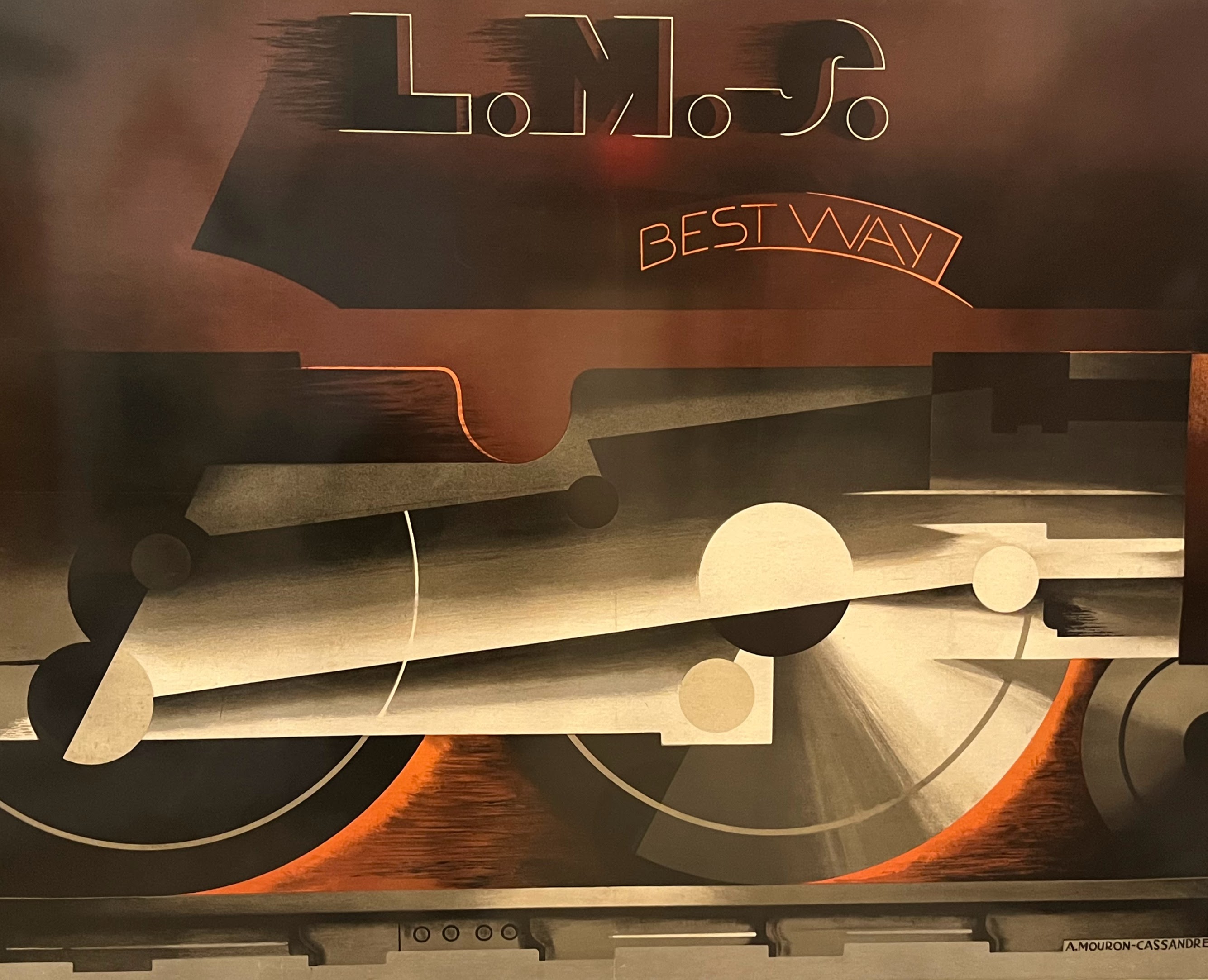 L.M.S., A.M. Cassandre, 1928.