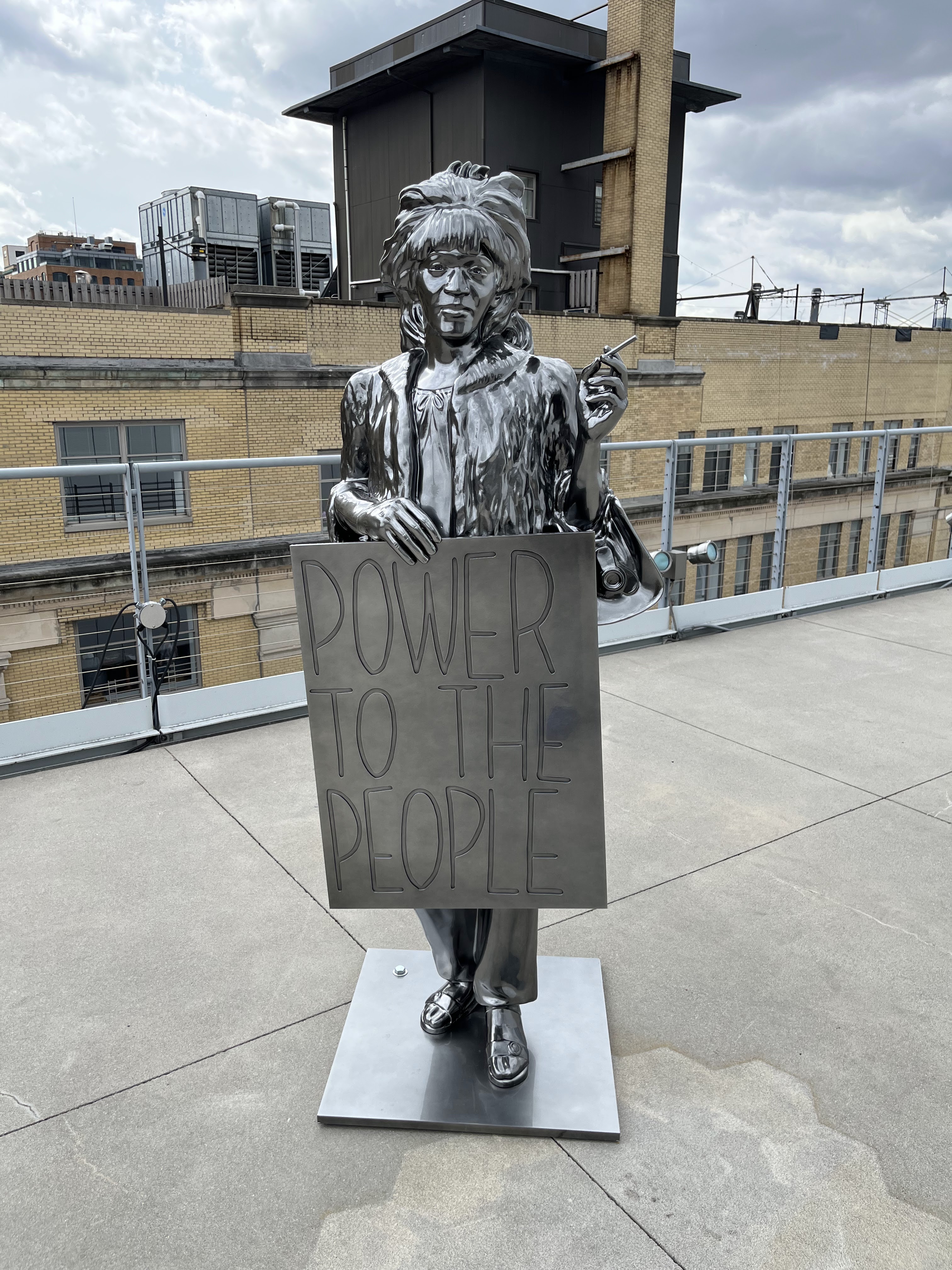 Statue of Freedom, Kiyan Williams