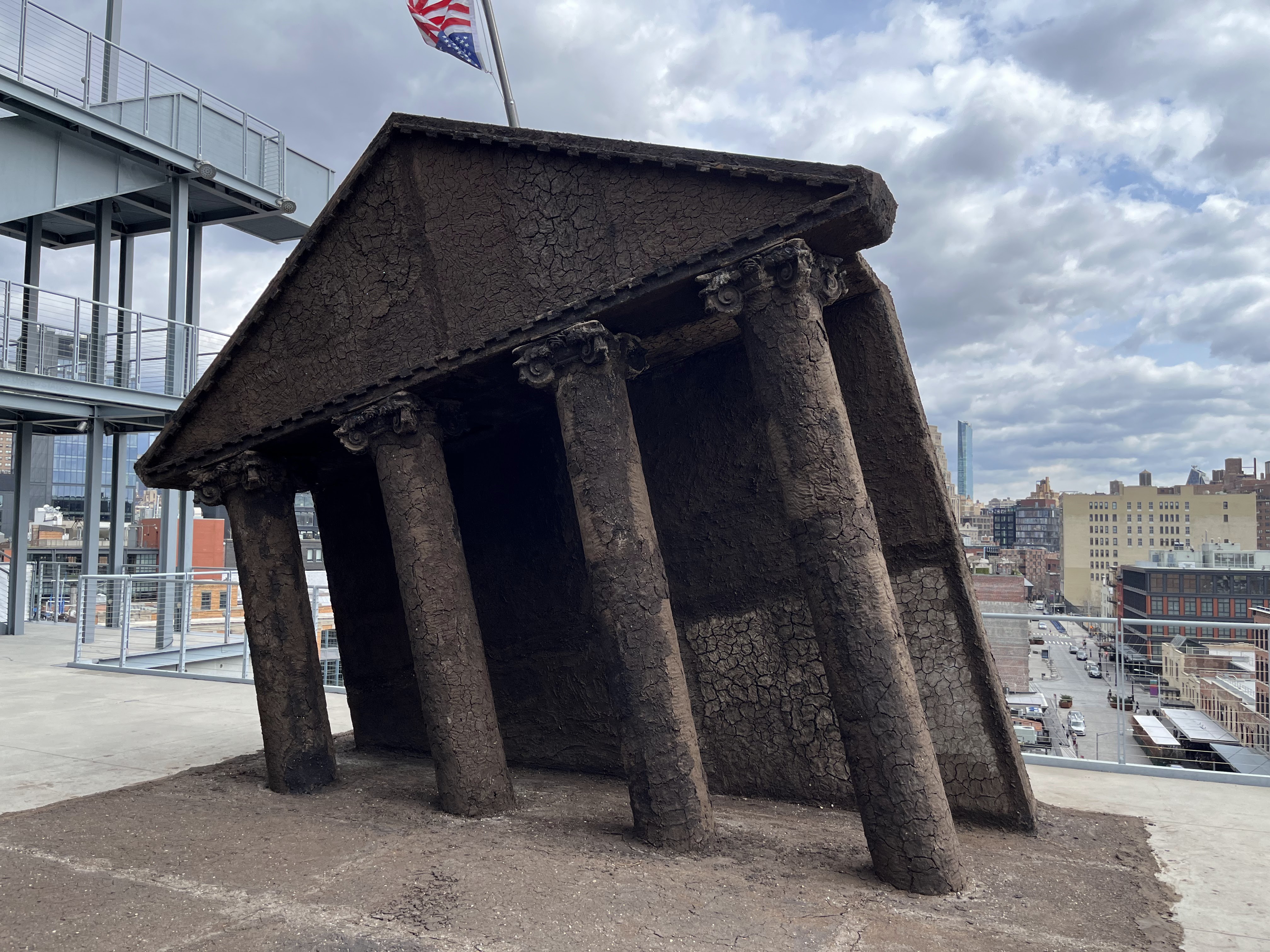 Ruins of Empire II or The Earth Swallows the Master's House, Kiyan Williams