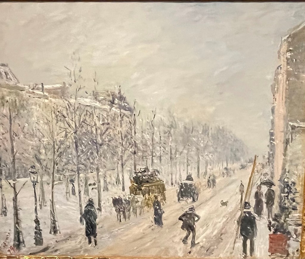 Les Boulevards Exterieurs, Effet de Neige, Camille Pissarro
