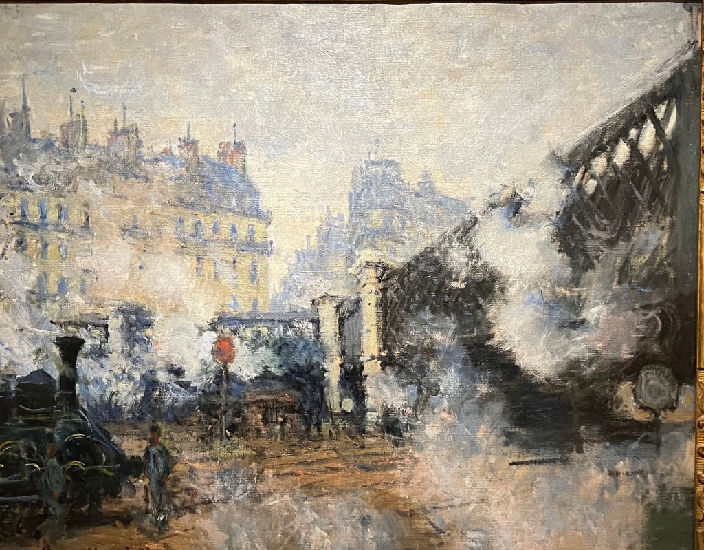 Le Pont de L'Europe, Gare Saint-Lazare, Claude Monet