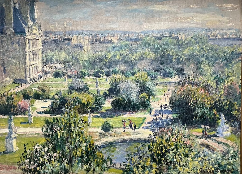 Les Tuileries, Claude Monet