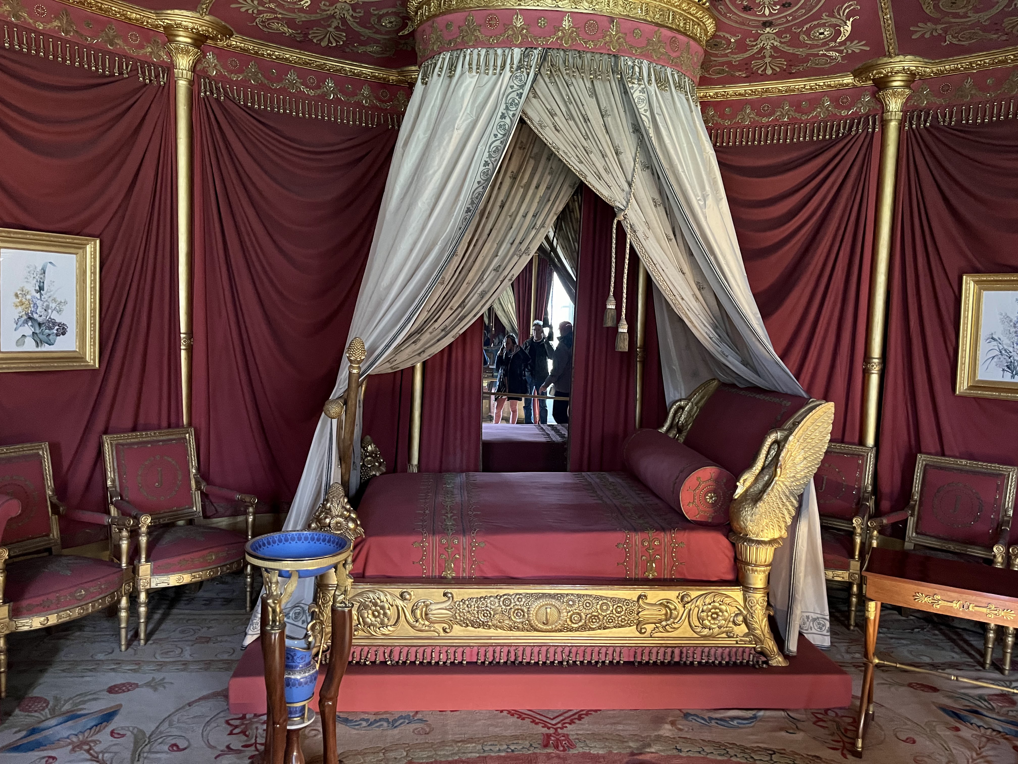 Bedroom at the Chateau de Malmaison